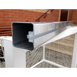 Ворота 3х2м алюминиевые 80х80 мм мини футбольные/гандбольные (разборные)