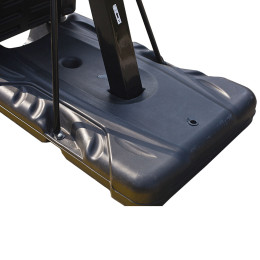 Баскетбольная мобильная стойка STAND54P2 136*80см